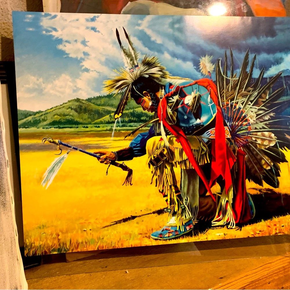 native print